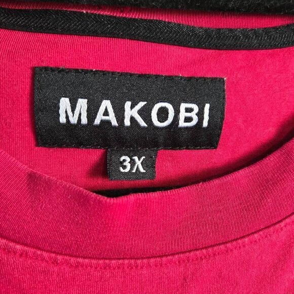 Makobi Tupac Legend Forever Studded Shirt Mens SZ 3x 96 - Picture 2 of 10